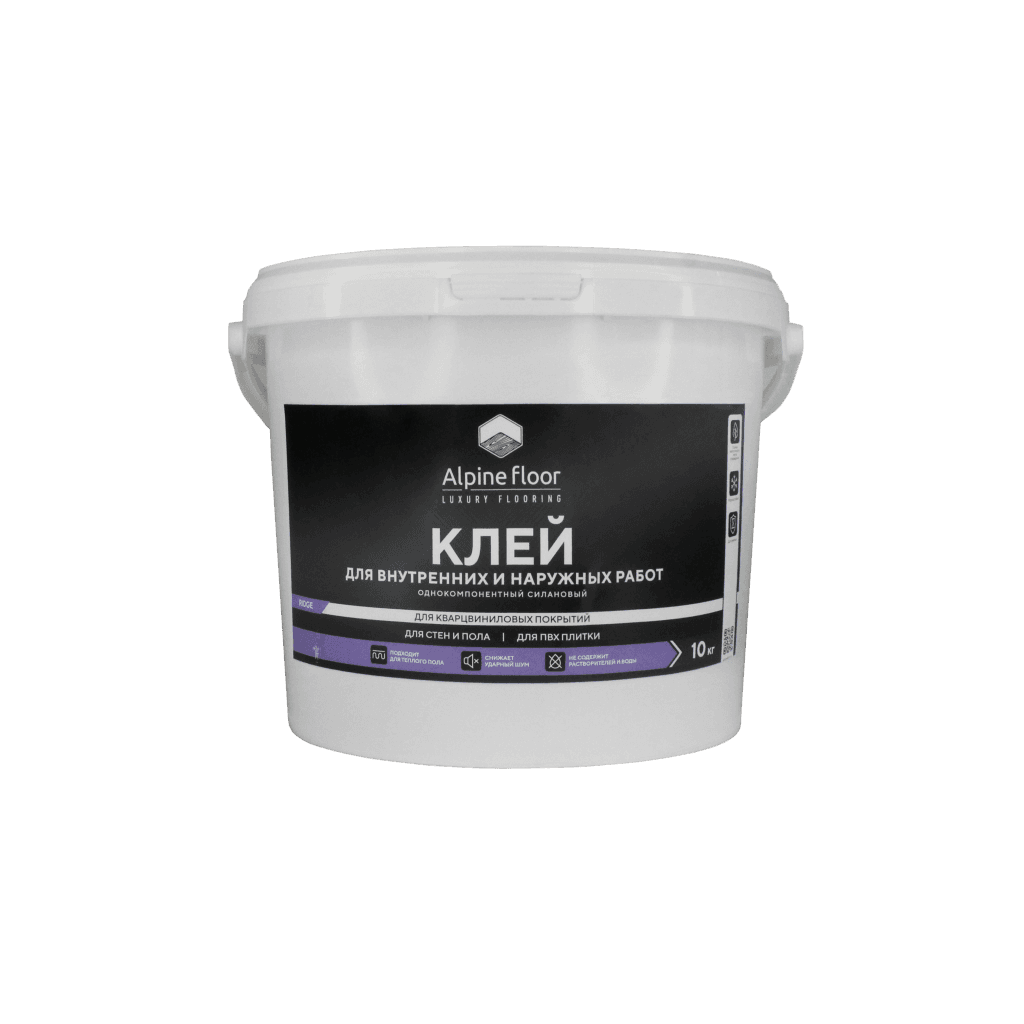 Однокомпонентный силановый клей Alpine floor 10 кг 