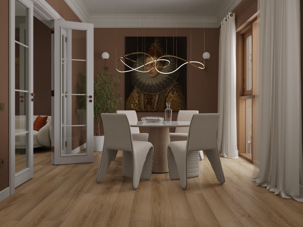Инженерный ламинат Дуб Каньон Сanyon Breathe LF701-05
