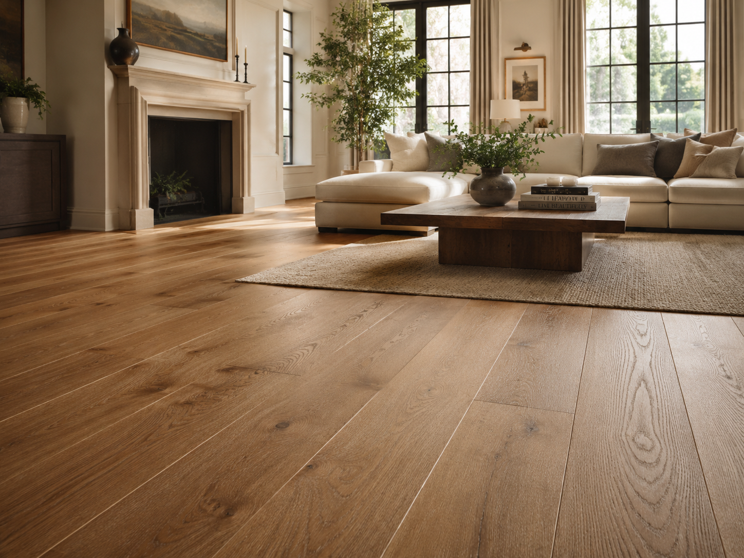 Инженерная доска брашированная Alpine Floor 1